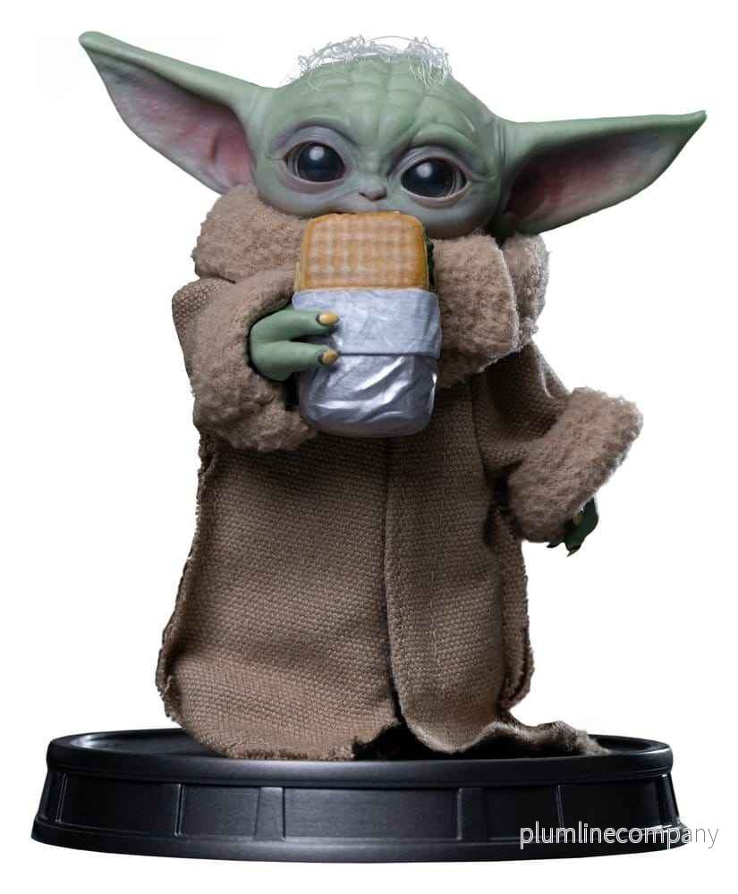 The Mandalorian & Grogu Grogu-samling Figur Grogu Matvagn Snacks