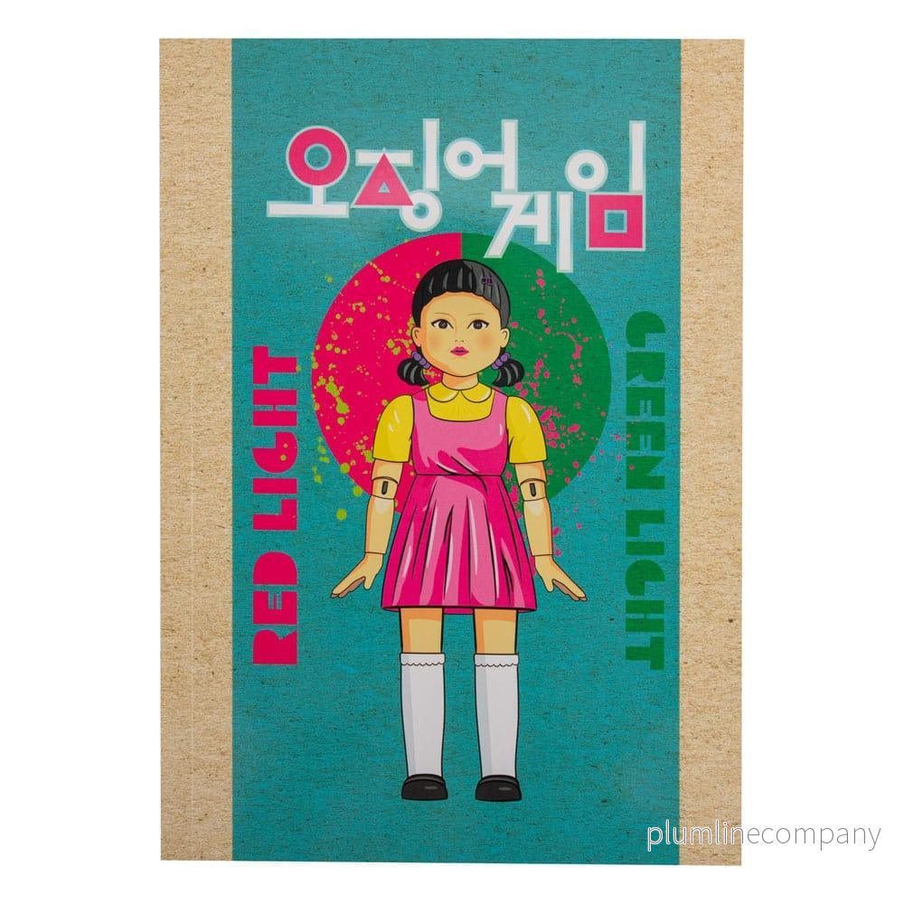 Squid Game Notebook Young-hee Squid Game Notebook Young-hee