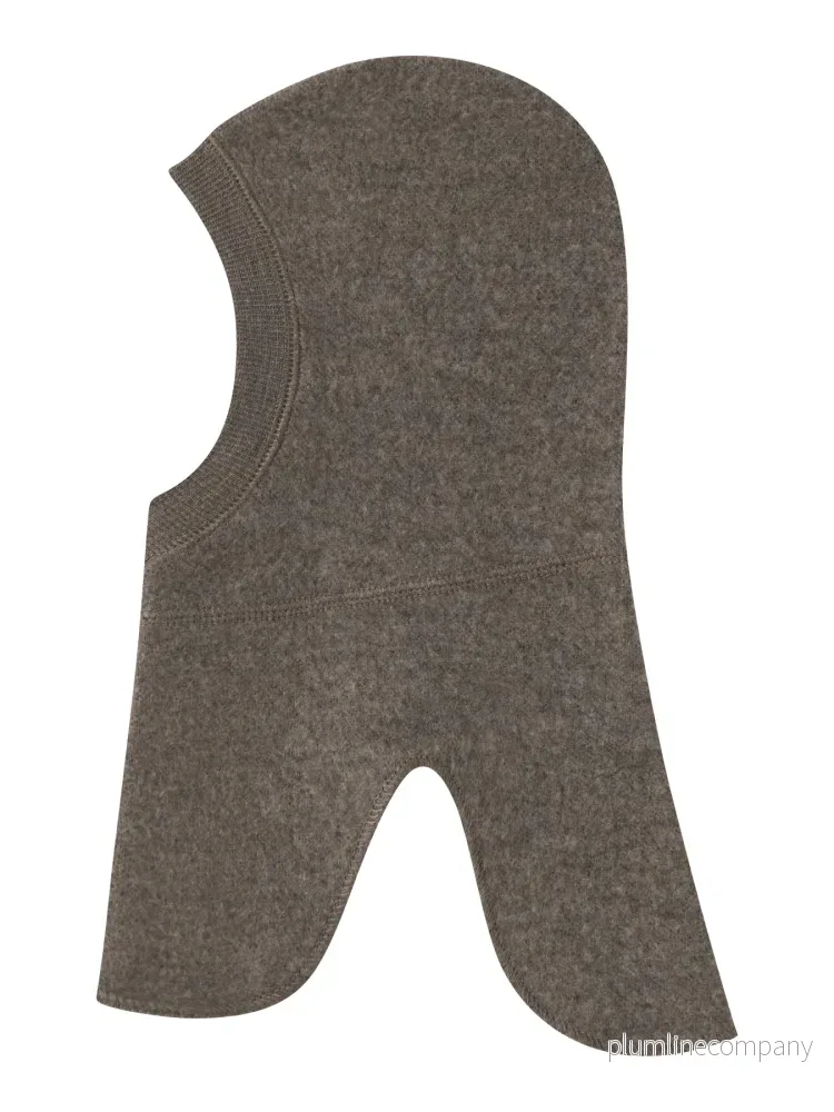 Balaclava i 100% merinoull för baby – NBFWMINO WOOL BRU BALACLAVA – Morel