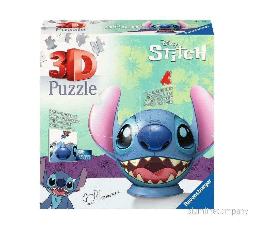 Lilo & Stitch 3D Pusselball med Öron Stitch (77 bitar) - Bild 2