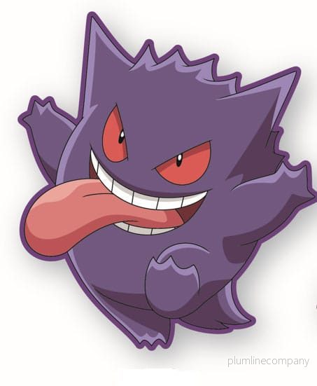 Pokémon Kudde Gengar 30 cm