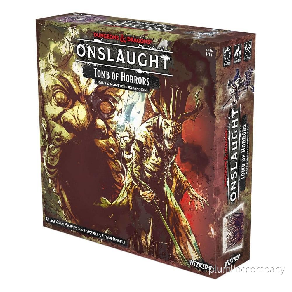 Dungeons & Dragons Expansion: Onslaught Tomb of Horrors – Maps & Monsters Expansion Dungeons & Dragons Expansion: Onslaught Tomb of Horrors – Maps & Monsters Expansion