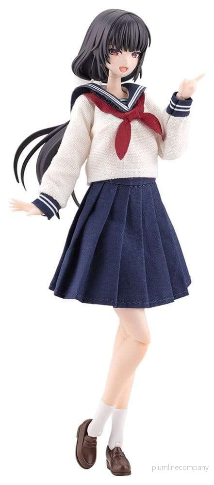 Sousaishojoteien Kiru Pla Kuon Yakushiji Touou High School Uniform plastmodell 1/10 16 cm Sousaishojoteien Kiru Pla Kuon Yakushiji Touou High School Uniform plastmodell 1/10 16 cm