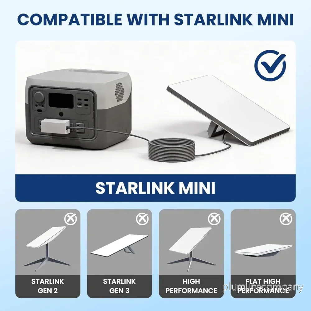 Starlink 10m Mini DC-strömkabel - Bild 2