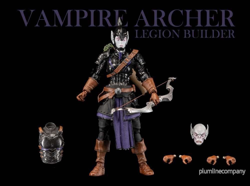 Mythic Legions: Reinforcement 3 Actionfigur Vampire Archer Legion Builder - Bild 2