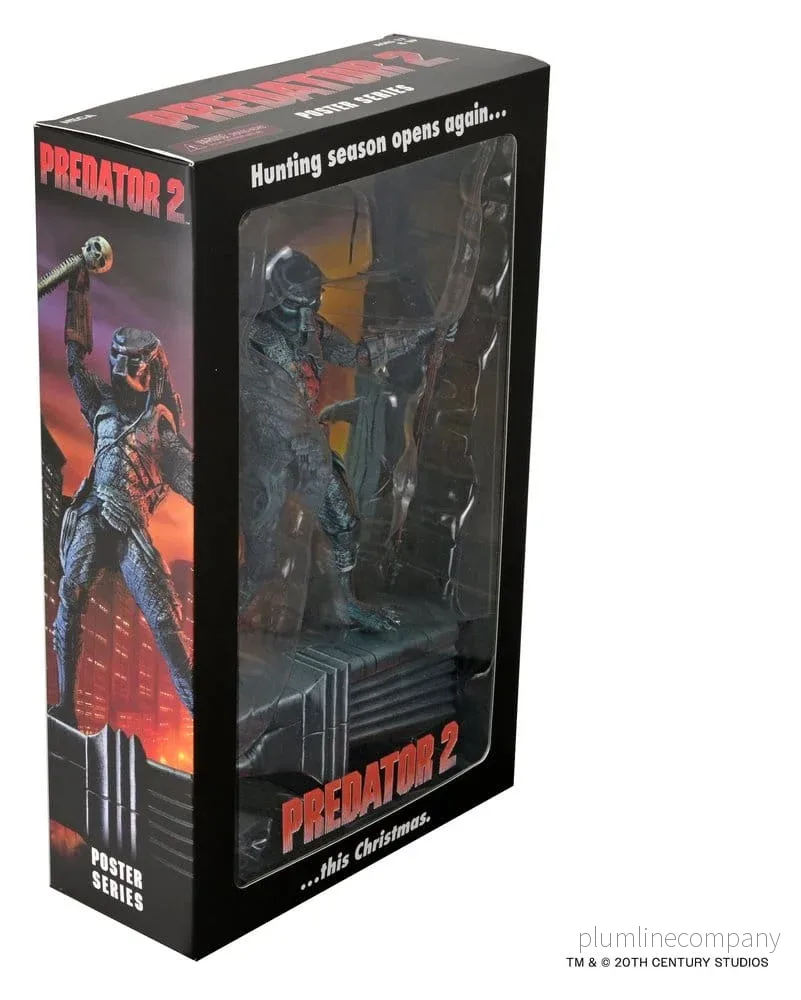 Predator 2 Action Figur City Hunter Poster Series 18 cm - Bild 3