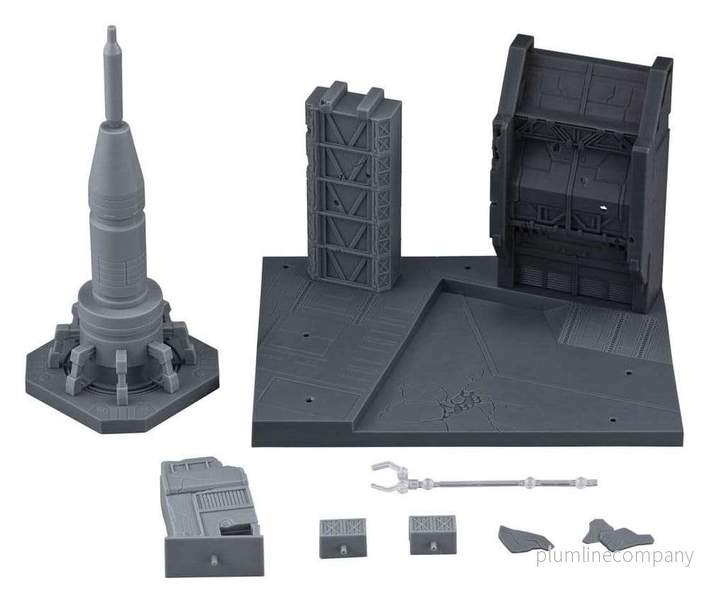 Mobile Suit Gundam SEED Realistic Model Series Diorama G Structure GS06M Heliopolis Battle Stage Material Color Edition 18 cm
