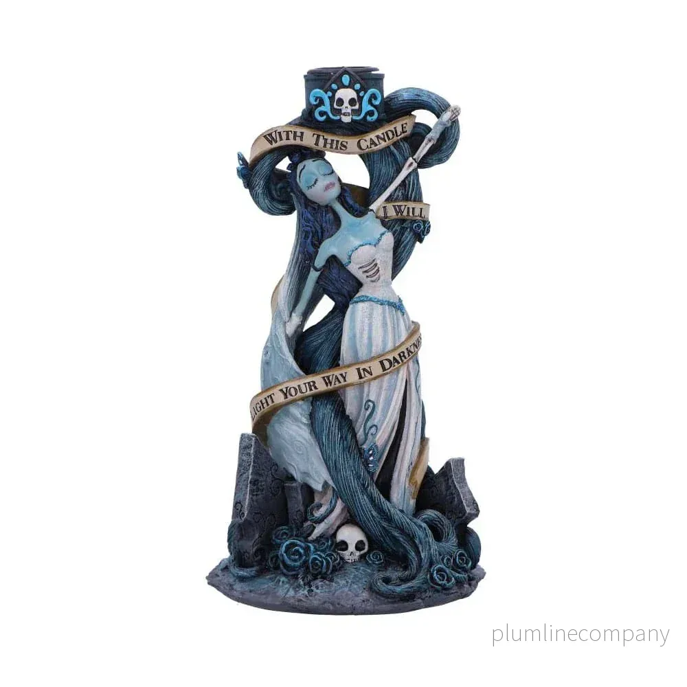 Corpse Bride Candle Holder med Candle Vow – 19 cm Corpse Bride Candle Holder med Candle Vow – 19 cm