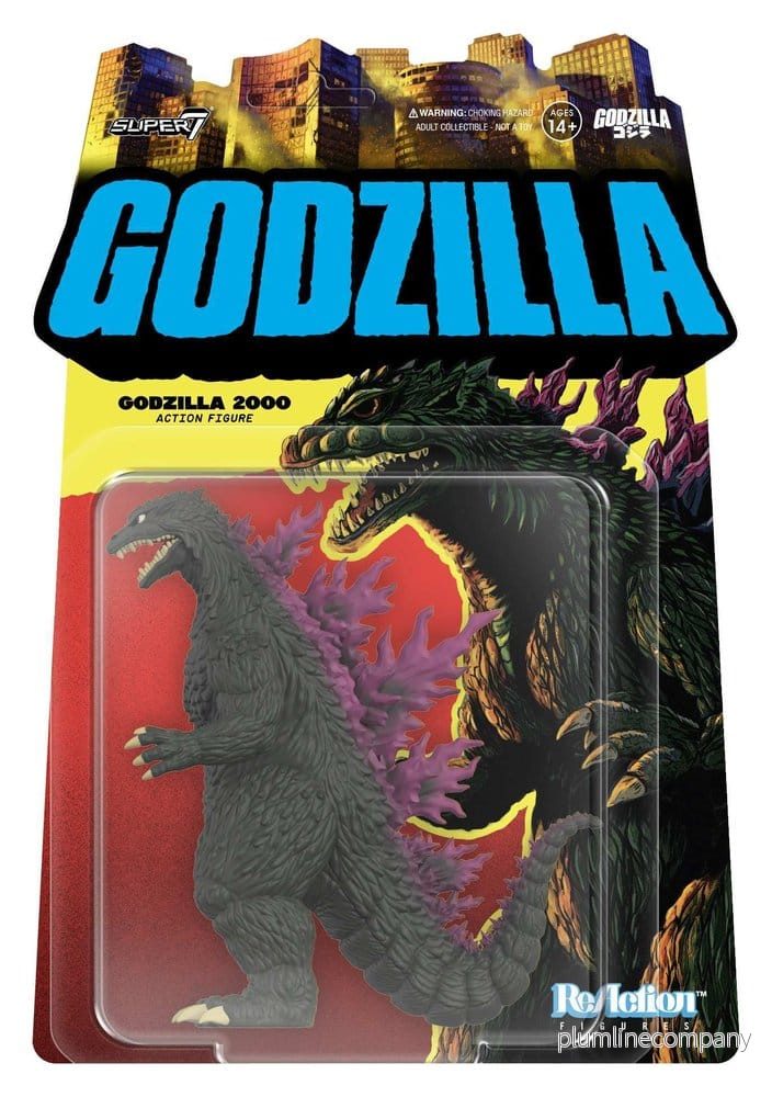 Godzilla Toho ReAction Actionfigur Godzilla 2000 10 cm Godzilla Toho ReAction Actionfigur Godzilla 2000 10 cm