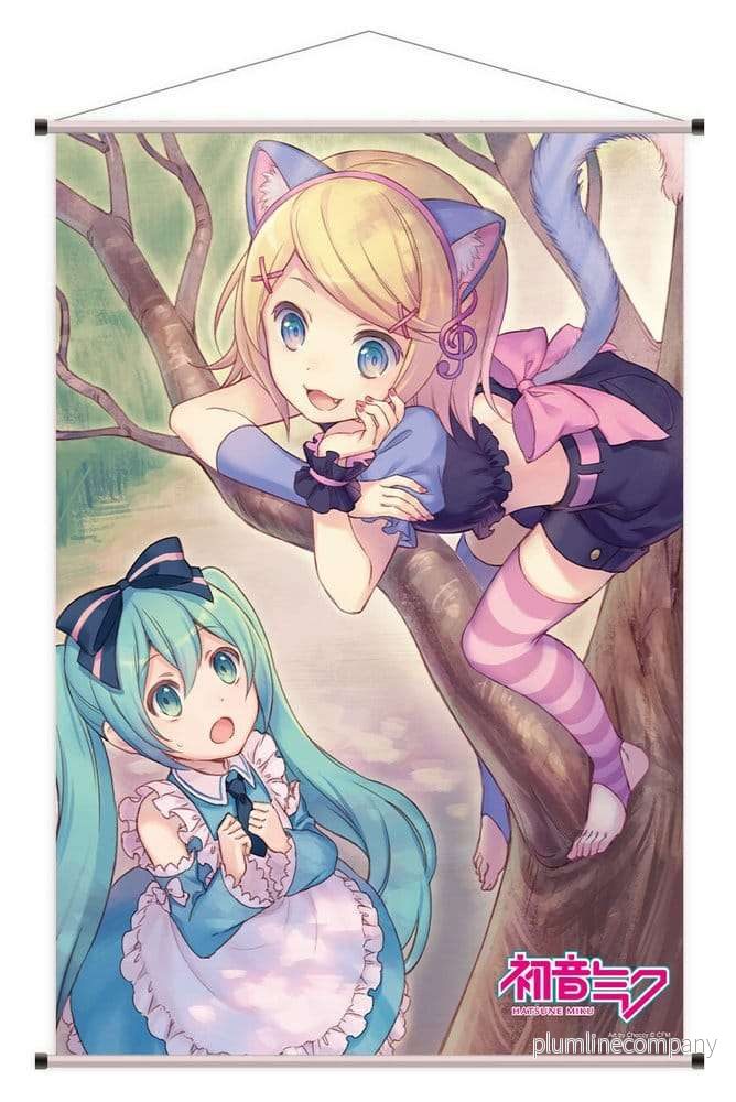 Hatsune Miku Wallscroll 08 Wonderland 2 60 x 90 cm