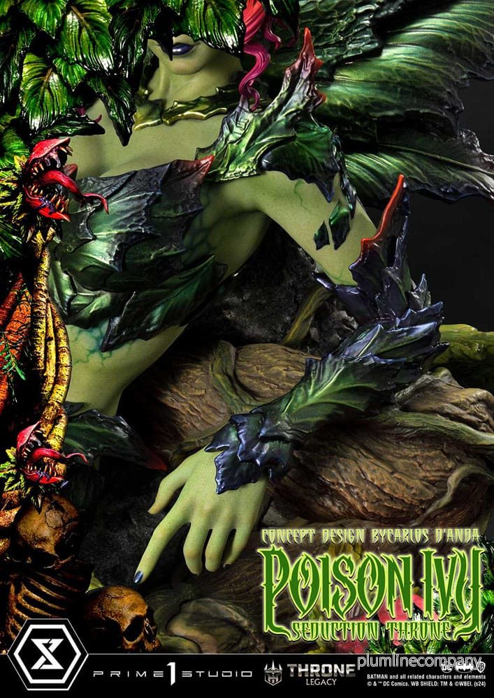 DC Comics Throne Legacy Collection Staty 1/4 Batman Poison Ivy Seduction Throne Deluxe Bonus Version 55 cm - Bild 3