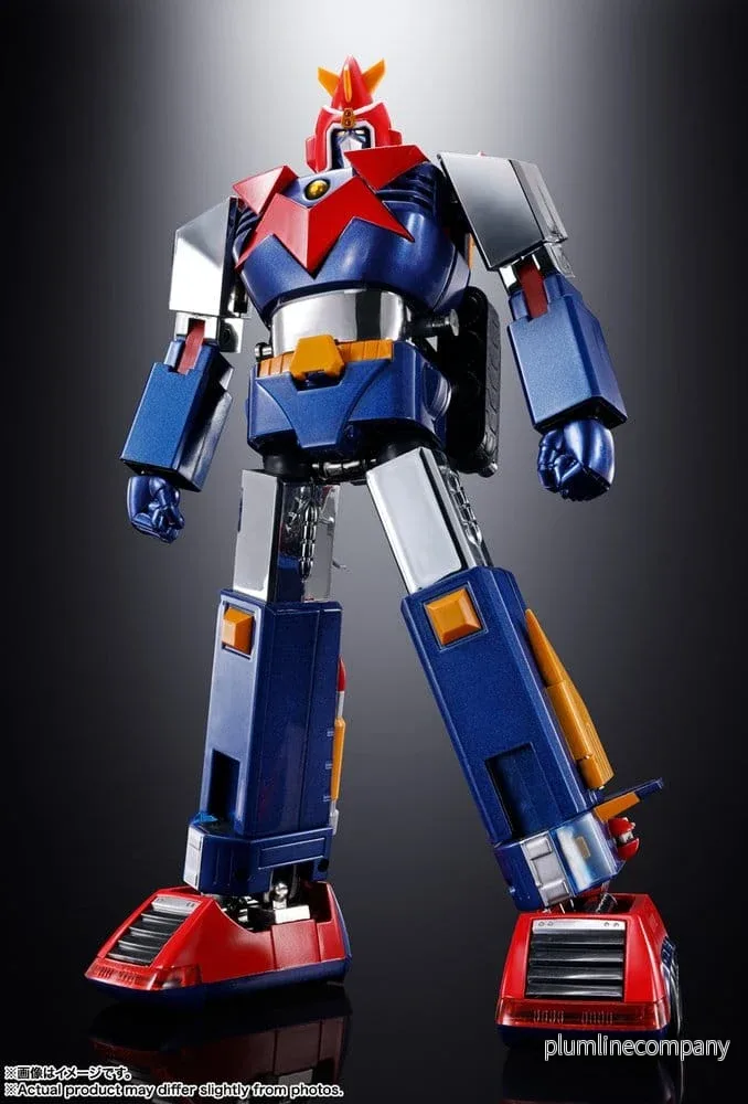 Super Electromagnetic Machine Voltes V Soul of Chogokin Diecast-actionfigur GX-31SP Chodenji Machine Voltes V Chogokin 50th Ver. 25 cm