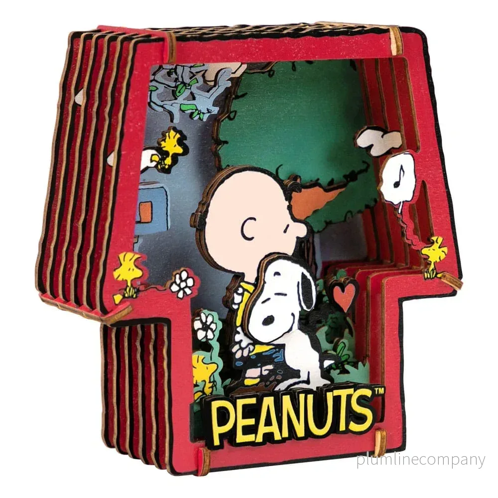 Peanuts Puremind Modellsats i Trä: Healing Hug Teater - Bild 2