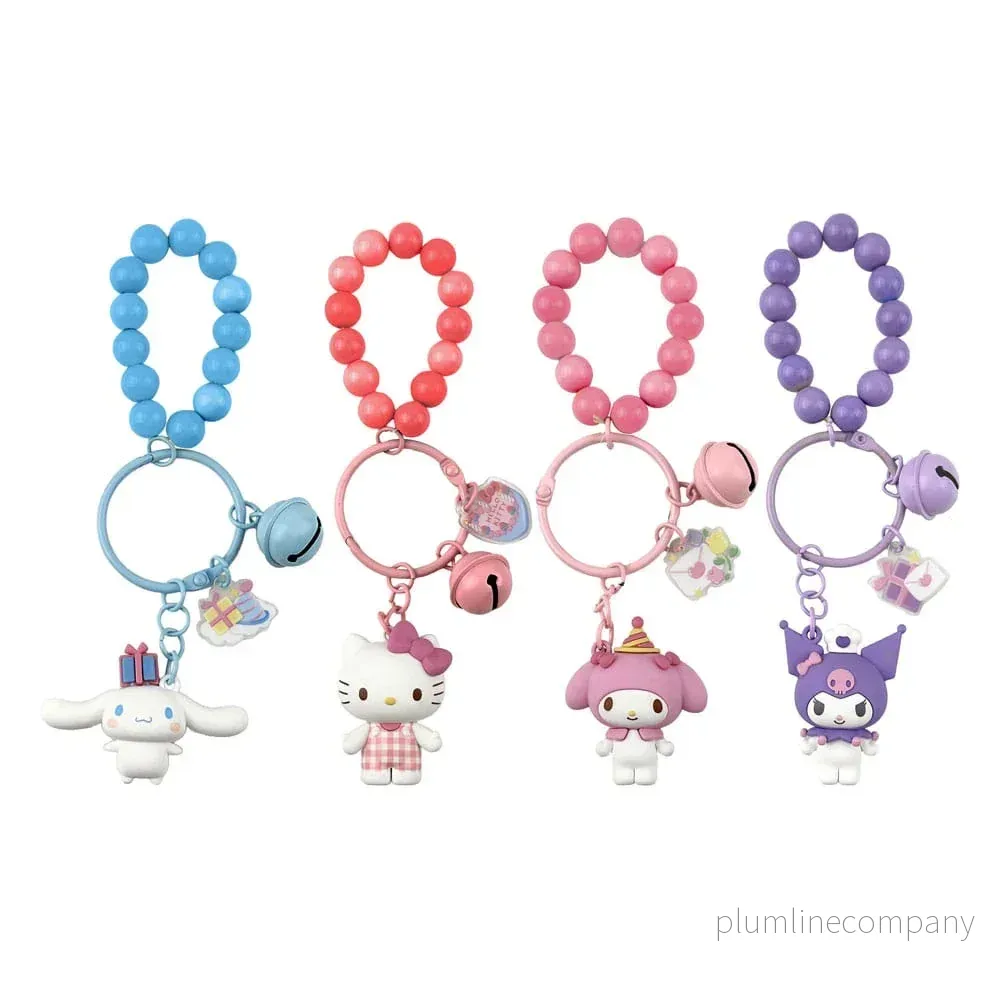 Sanrio Celebration Series Nyckelring och Armband Hello Kitty och Vänner Display (12) Sanrio Celebration Series Nyckelring och Armband Hello Kitty och Vänner Display (12)