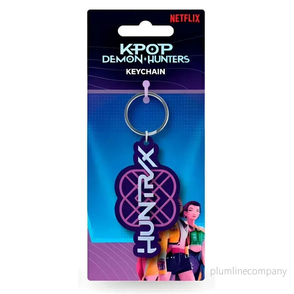 KPop Demon Hunters PVC Nyckelring Huntrix Logo