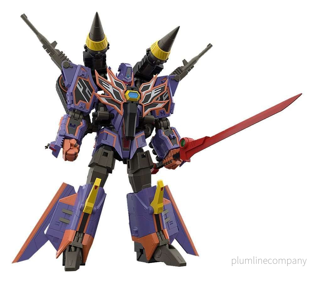 GRIDMAN UNIVERSE MODEROID Full Power Gridknight plastbyggsats 17 cm GRIDMAN UNIVERSE MODEROID Full Power Gridknight plastbyggsats 17 cm