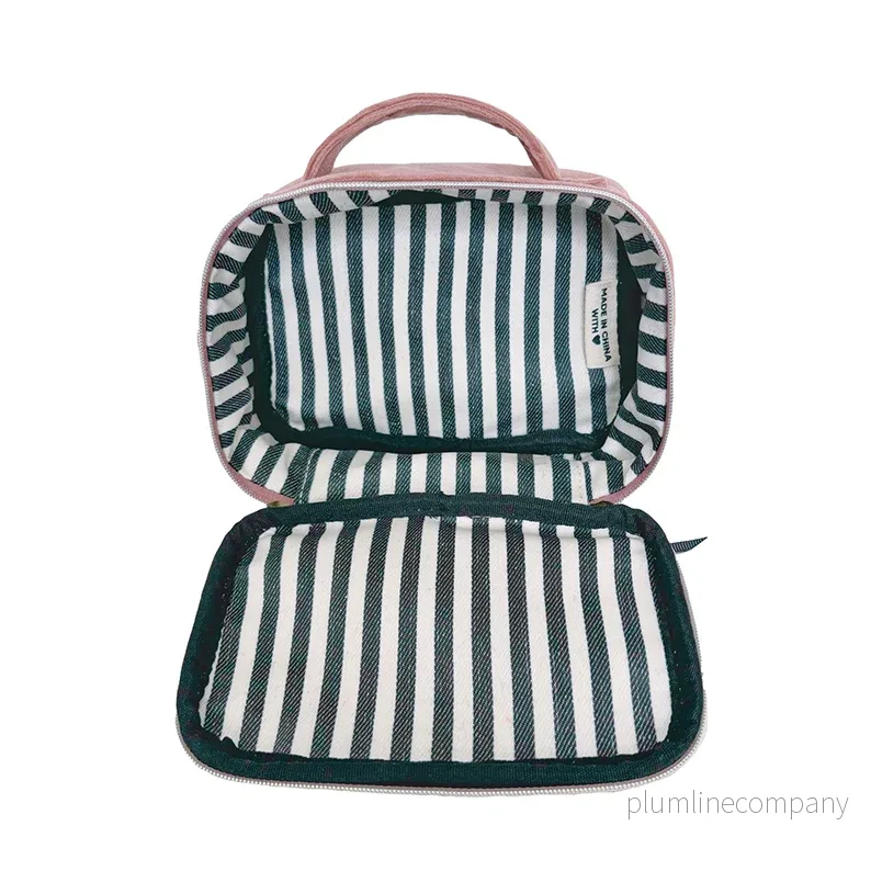 Necessär tabletter Rosa sammet, bag-all - Bild 3