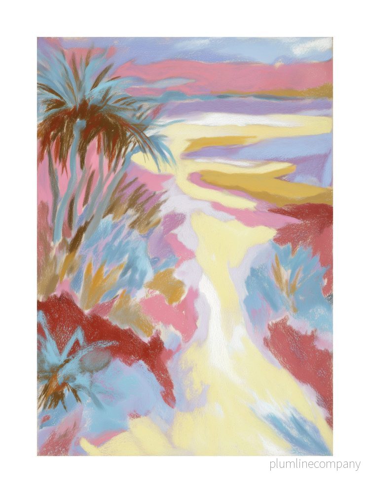 Island Escape Pathway Poster