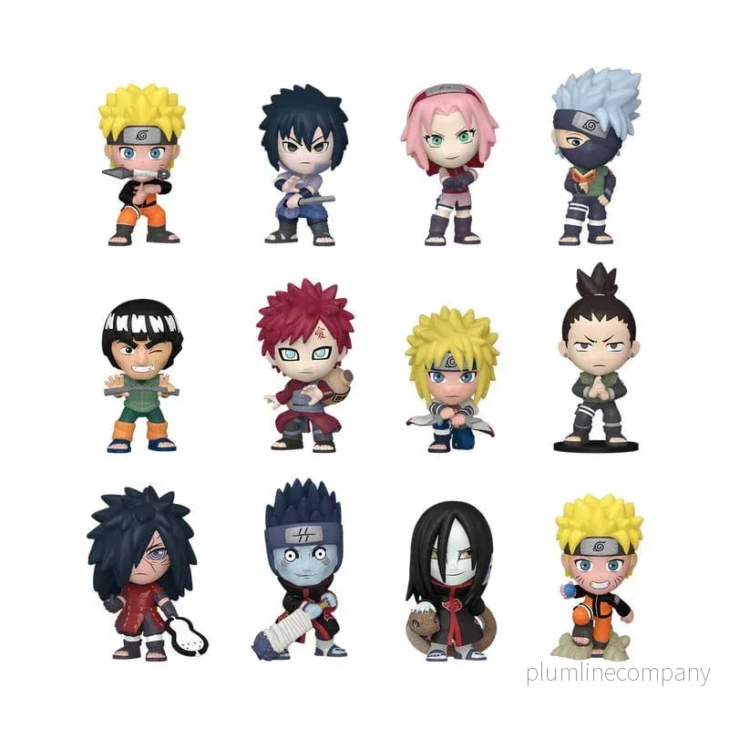 Naruto Shippuden Mystery Mini Actionfigurer 5 cm Display (12 stycken) - Bild 3
