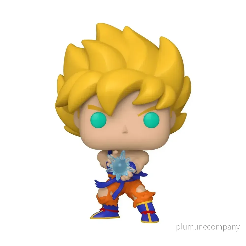 Dragon Ball Z POP! Animation Vinilfigur SS Goku med Kamehameha Våg 9 cm Dragon Ball Z POP! Animation Vinilfigur SS Goku med Kamehameha Våg 9 cm