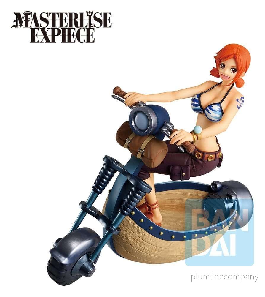 One Piece Playing Love Song in the Sky Ichibansho Masterlise Expiece PVC-figur Nami 18 cm - Bild 2