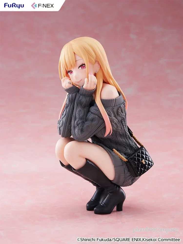 My Dress-Up Darling F:NEX PVC-figur 1/6 Marin Kitagawa stickad version, 16 cm - Bild 3