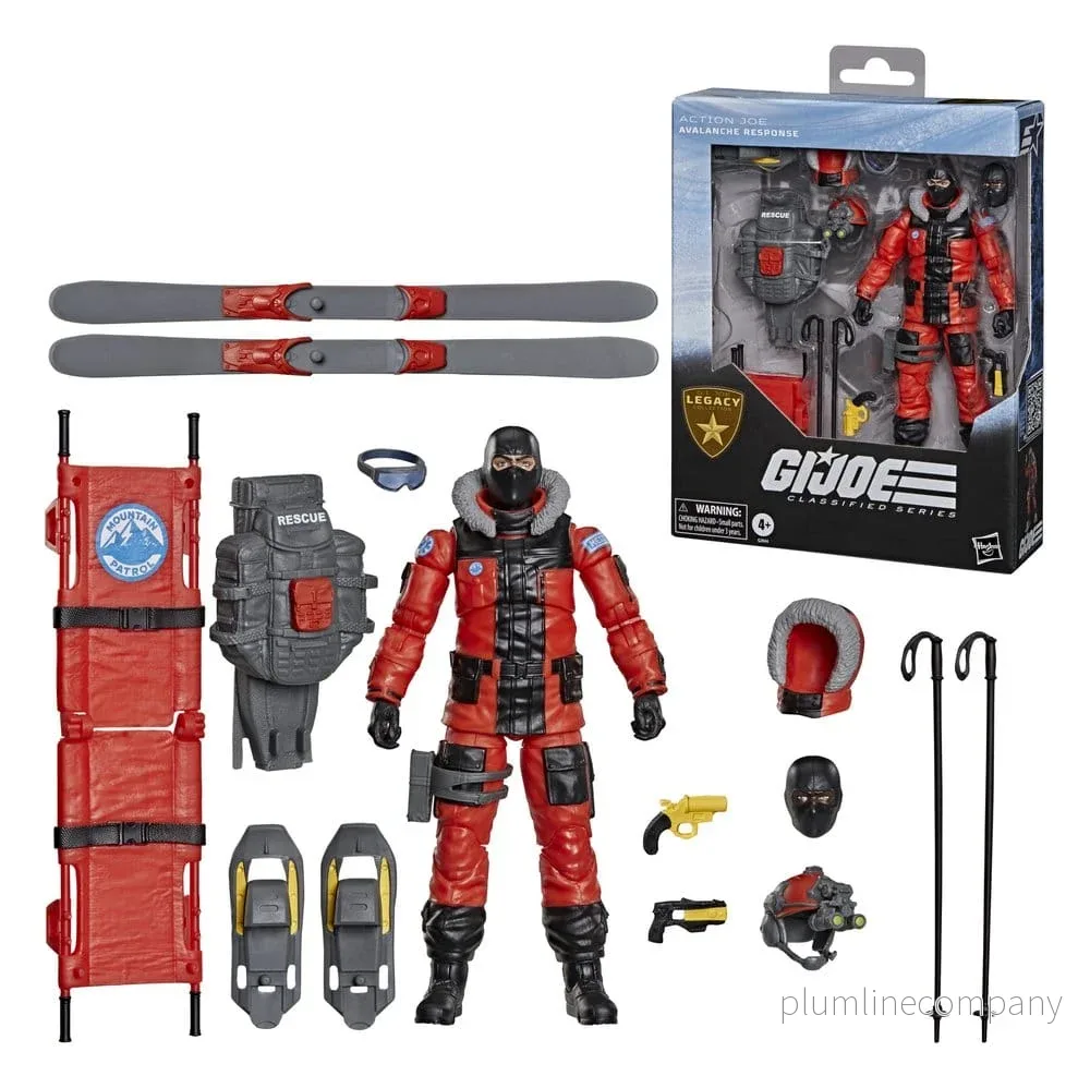 G.I. Joe Classified Series Legacy Collection Action Figur – Action Joe 'Avalanche Response', 15 cm - Bild 3