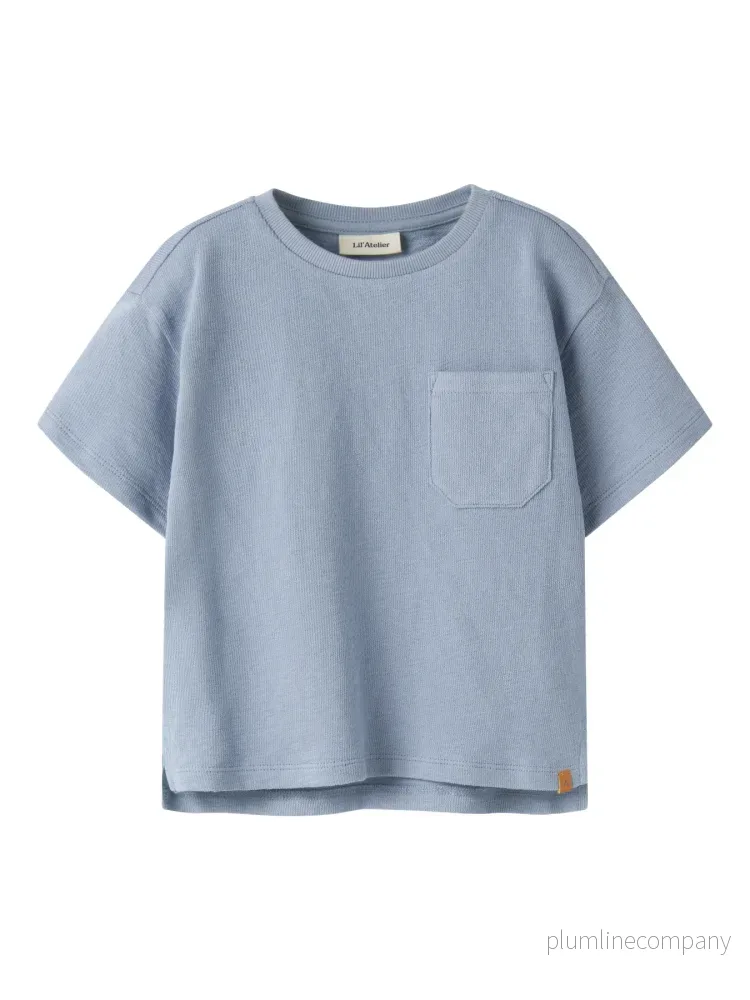Sweatshirt EKO – NMMDIAS LOP SS LOOSE SWEAT LIL – Dusty Blue Sweatshirt EKO – NMMDIAS LOP SS LOOSE SWEAT LIL – Dusty Blue
