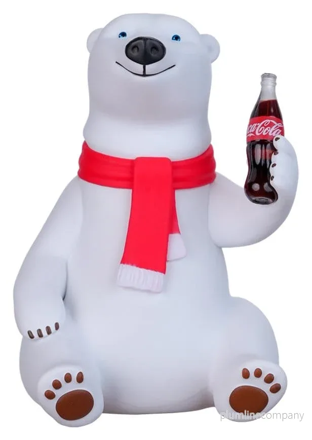 Coca-Cola Minix-figur Isbjörn 12 cm Coca-Cola Minix-figur Isbjörn 12 cm
