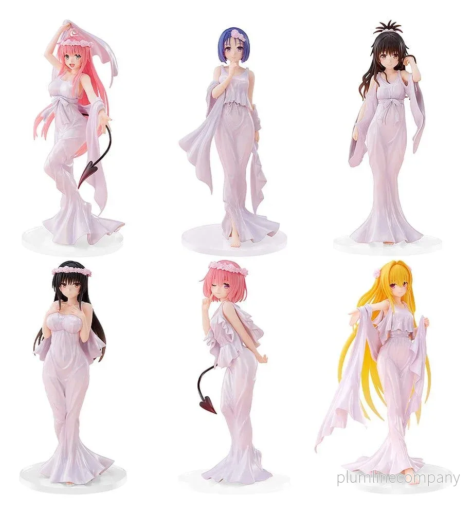 To Love-Ru Darkness Figuriner CHILLfigg Set 15:e: Gudinnans Klänning Ver. 16 cm Samling Blind Box (6) To Love-Ru Darkness Figuriner CHILLfigg Set 15:e: Gudinnans Klänning Ver. 16 cm Samling Blind Box (6)