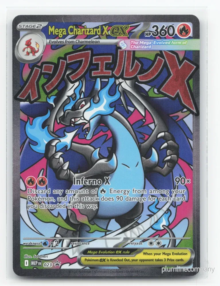Mega Charizard X ex 023 – Mega Evolution Black Star Promos Mega Charizard X ex 023 – Mega Evolution Black Star Promos