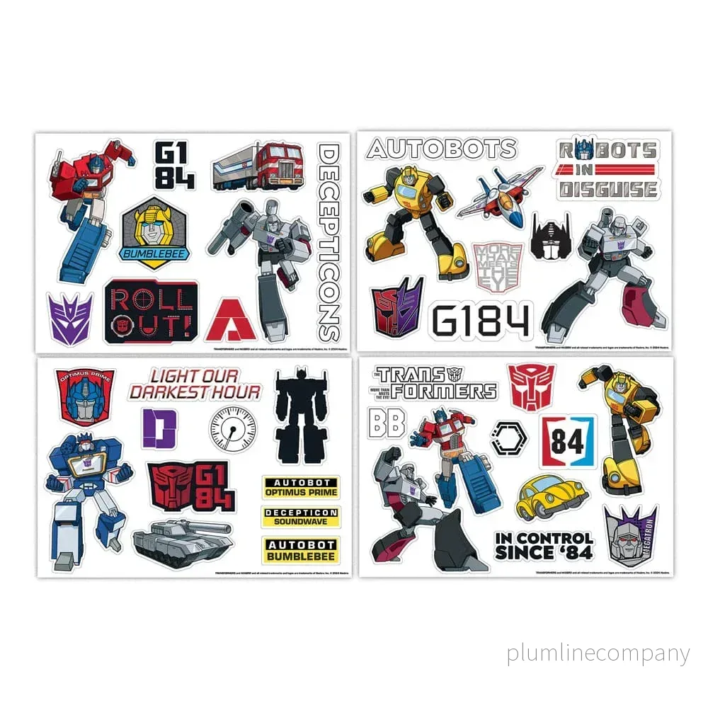 Transformers Klistermärkes Set – Mångfald Transformers Klistermärkes Set – Mångfald