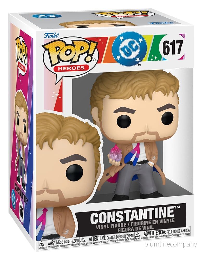 DC Pride 2026 POP! Heroes Figur Constantine 9 cm - Bild 3
