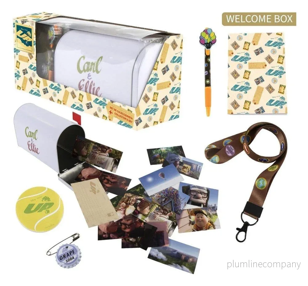 Disney Pixar Set med Skrivmaterial från filmen Upp Disney Pixar Set med Skrivmaterial från filmen Upp