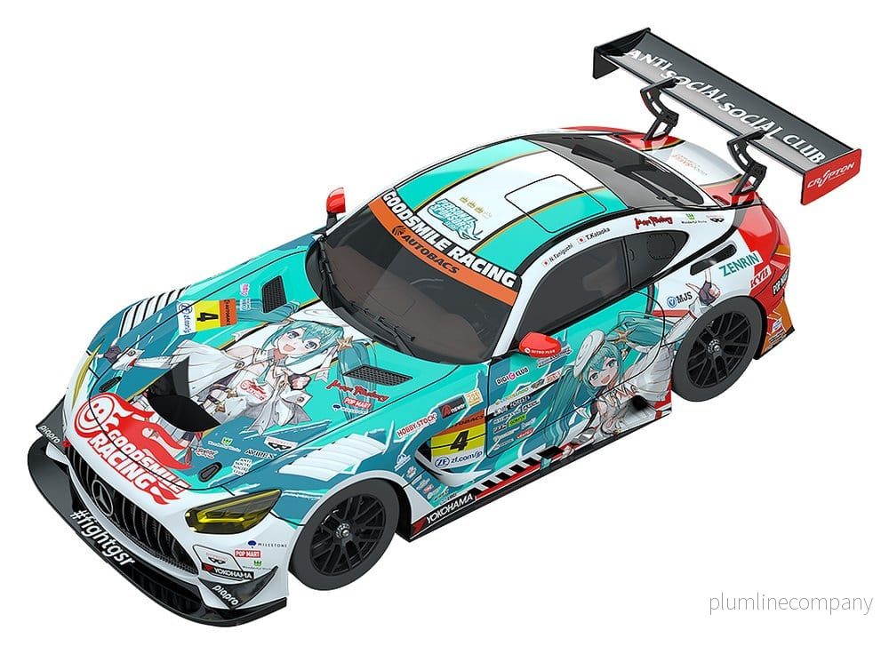 Hatsune Miku GT Project Fordonsmodell 1/64 AMG Säsongsöppning 2023, 7 cm Hatsune Miku GT Project Fordonsmodell 1/64 AMG Säsongsöppning 2023, 7 cm