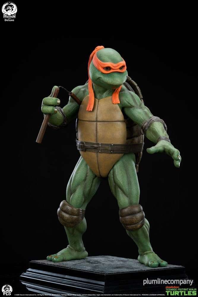 Teenage Mutant Ninja Turtles Staty 1/2 Michelangelo Deluxe Edition 84 cm - Bild 3