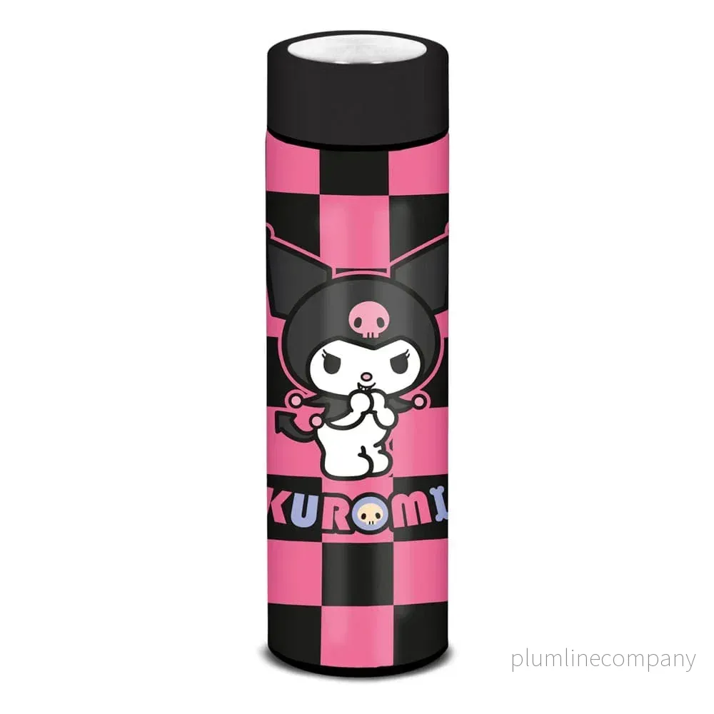 Sanrio Thermo Bottle Kuromi Chess – Officiell Vattenflaska Sanrio Thermo Bottle Kuromi Chess – Officiell Vattenflaska
