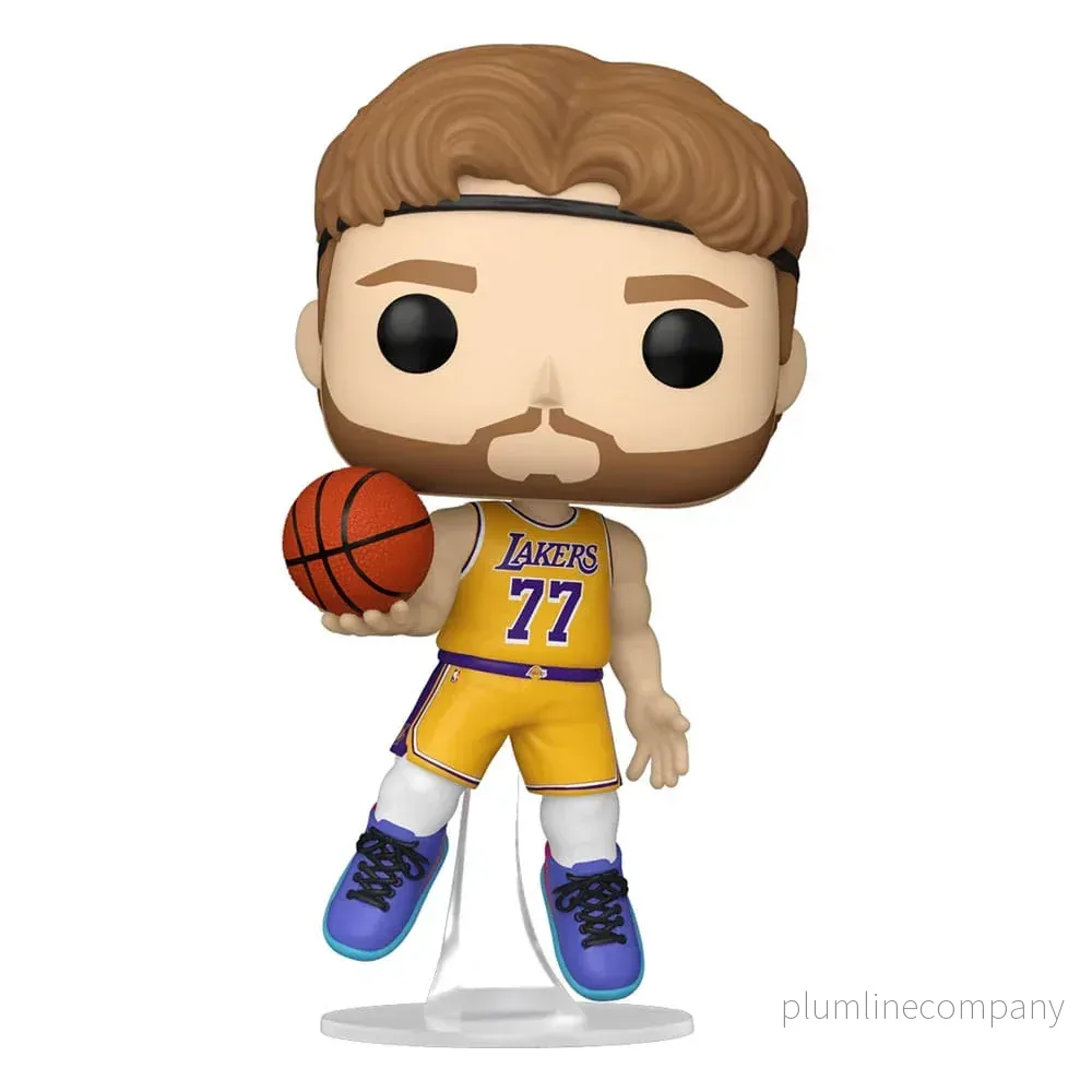 NBA POP! Basketboll Figur Los Angeles Lakers: Luka Doncic (2025 Icon Edition Uniform) 9 cm NBA POP! Basketboll Figur Los Angeles Lakers: Luka Doncic (2025 Icon Edition Uniform) 9 cm