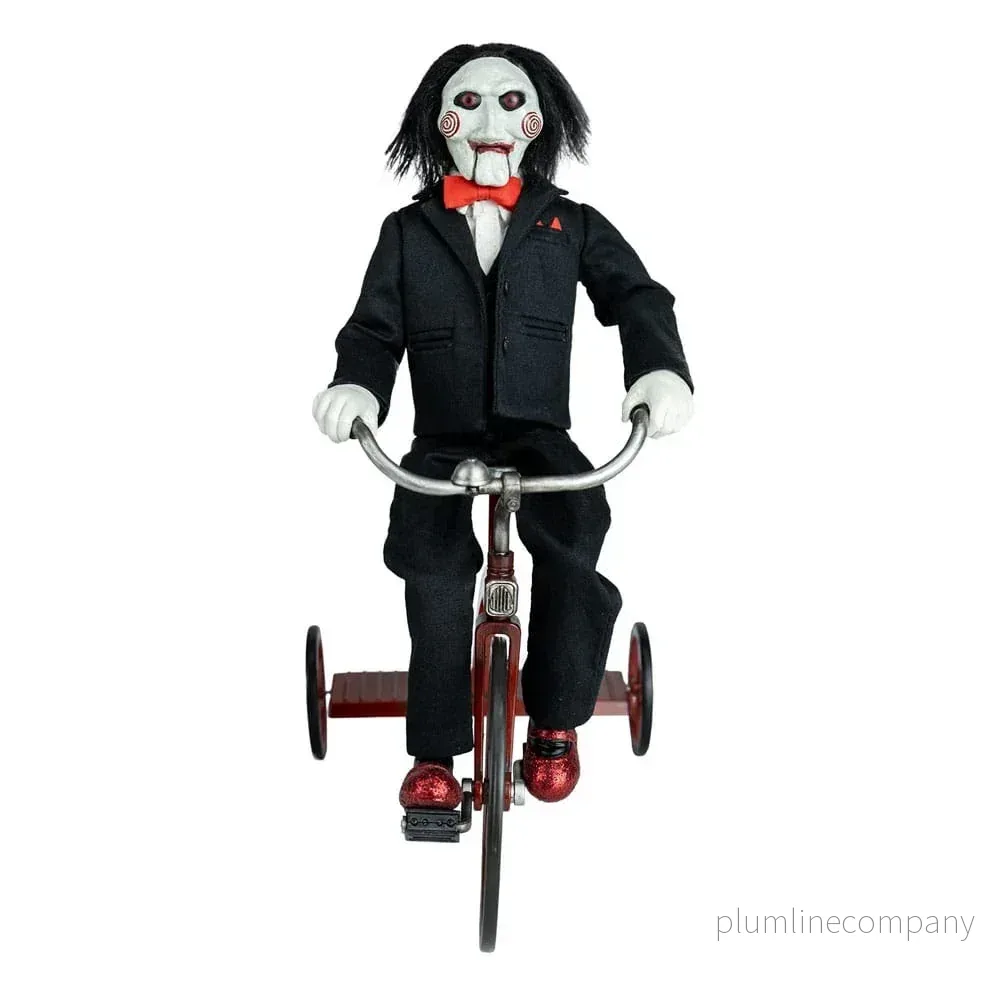 Saw Actionfigur 1/6 Billy the Puppet med Tricycle 18 cm Saw Actionfigur 1/6 Billy the Puppet med Tricycle 18 cm
