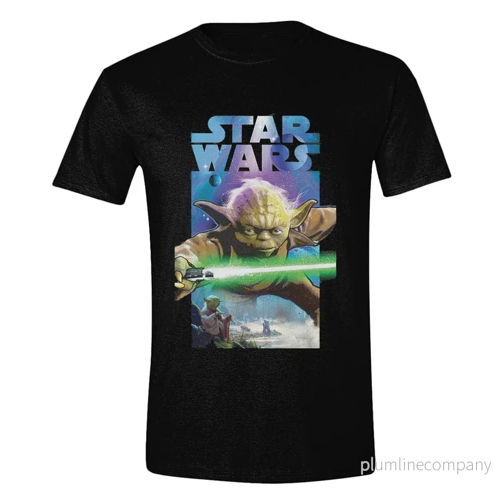 Star Wars T-Shirt Yoda Poster Storlek S - Bild 2