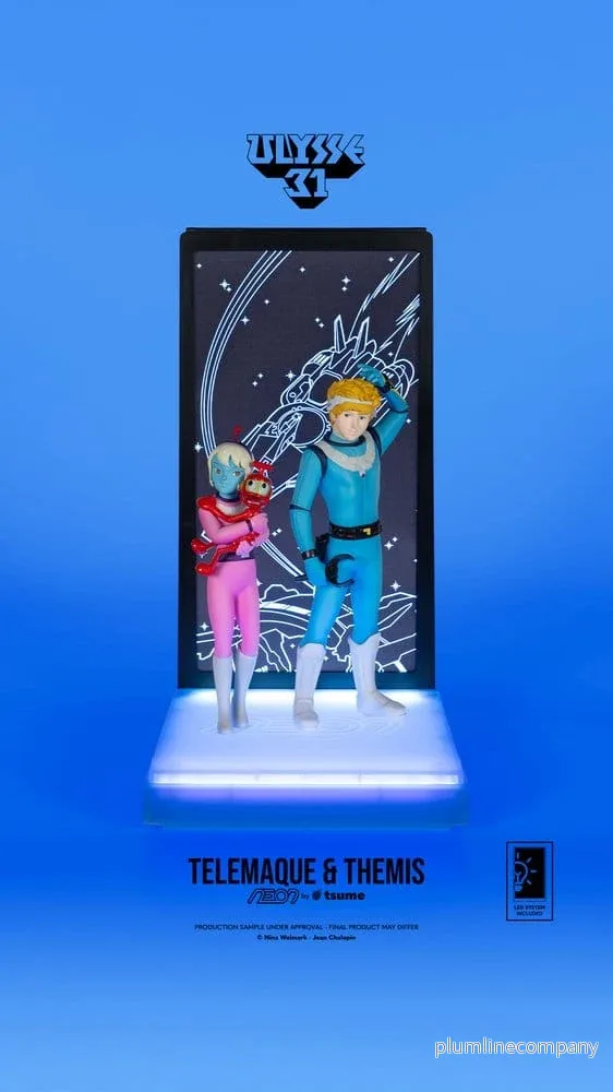 Ulysse 31 Neonfigur 1/9 Telemachus & Themis 20 cm Ulysse 31 Neonfigur 1/9 Telemachus & Themis 20 cm