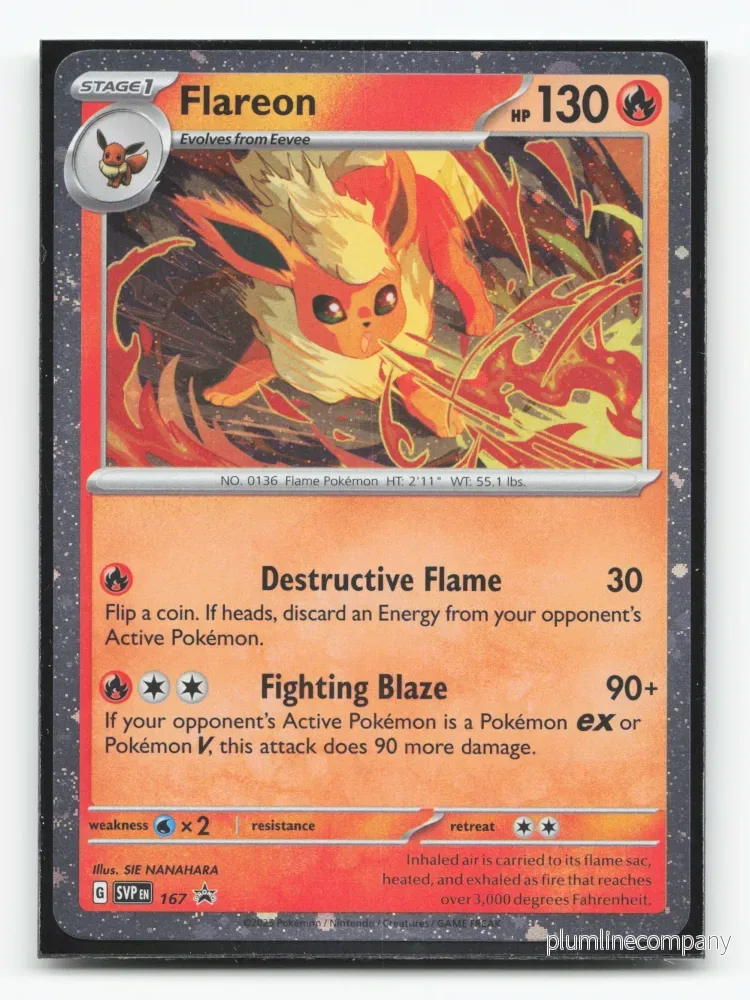 Flareon 167 – Scarlet & Violet Black Star Promos