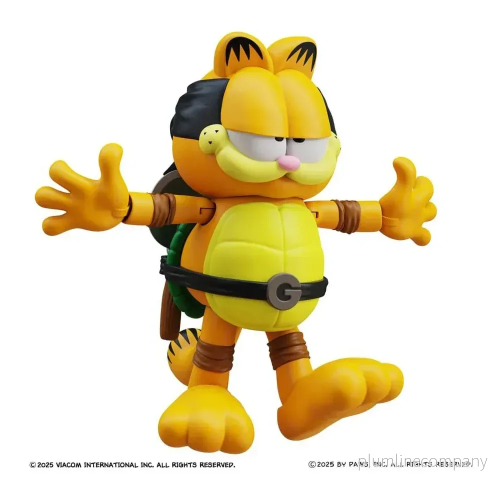 Garfield Action Figur 2 Pack: Garfello och Sidekick Odie - Bild 3
