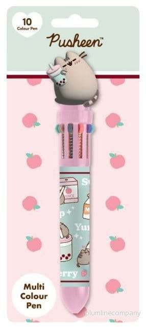 Pusheen Sips 10-i-1 flerfärgspenna display med 8 st Pusheen Sips 10-i-1 flerfärgspenna display med 8 st