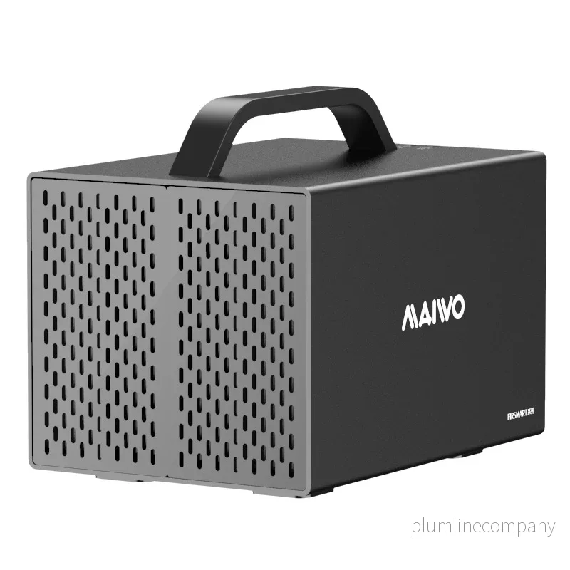 Maiwo K35274A Quad Bay 3,5″ SATA HDD-kabinett USB-C Gen2 10G Windows 10/11 MacOS