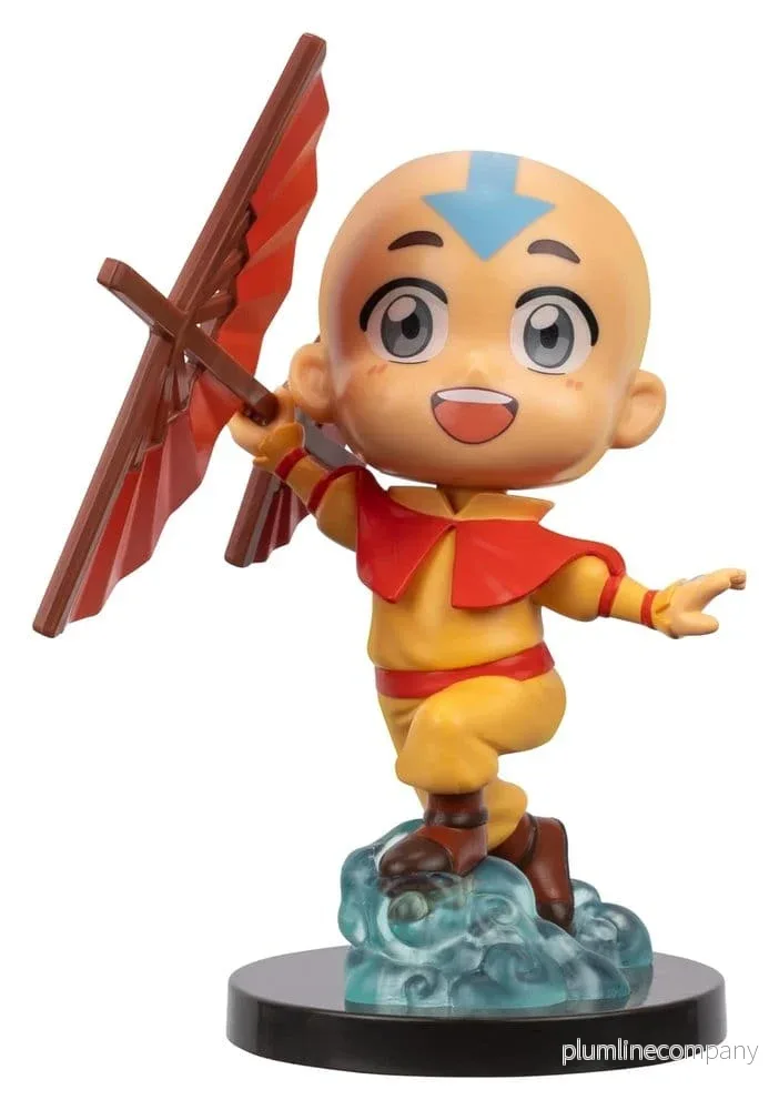 Avatar: The Last Airbender Kawaii Mini Figur Aang (Bok 2) 10 cm Avatar: The Last Airbender Kawaii Mini Figur Aang (Bok 2) 10 cm