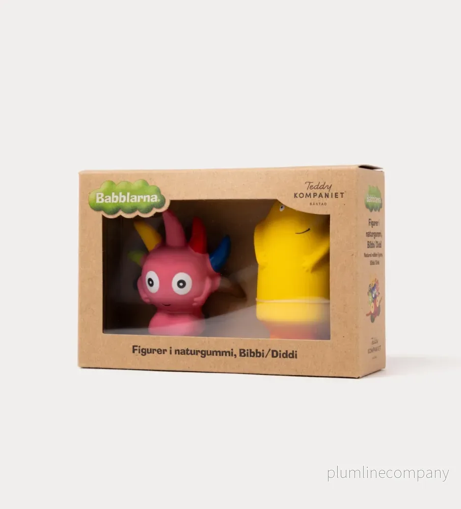 Babblarna, Figurer i naturgummi, Bibbi/Diddi - Bild 3