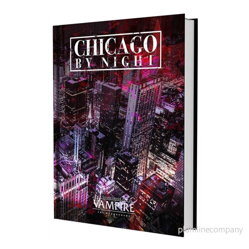Vampire: The Masquerade 5th Edition RPG Bok Chicago By Night *Engelska Versionen*