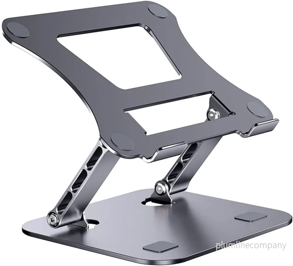 NÖRDIC bärbarställ för upp till 17″ justerbar höjd notebookställ laptopstativ dark grey NÖRDIC bärbarställ för upp till 17″ justerbar höjd notebookställ laptopstativ dark grey