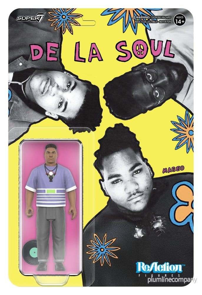 De La Soul ReAction Action Figur Våg 01 Vincent "Maseo" Mason (Me, Myself & I)
